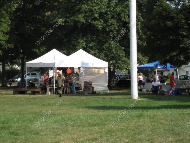 market tent