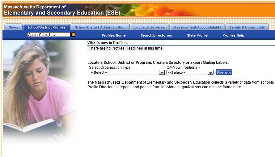 MA school district profiles