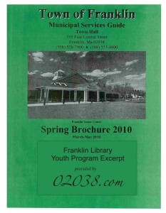 franklin ma library program guide 2010