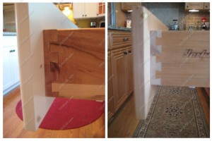kitchen cabinets - dovetailed drawers