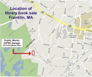 Location library book sale Franklin MA