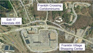Franklin Village Shopping close to Franklin Crossing Condos