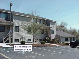 Highwood III condos Franklin MA - basements