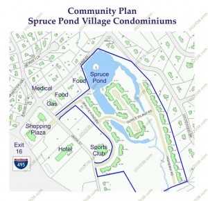Spruce Pond Village Franklin MA - community plan Spruce Pond Village Franklin MA - community plan