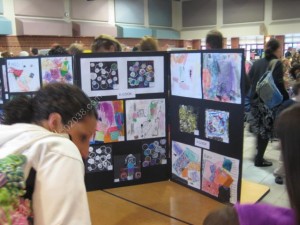 Keller Elem School Franklin MA art show-4