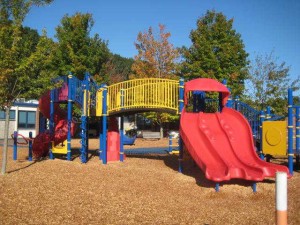 Kennedy Elementary School Franklin MA  - new playground 