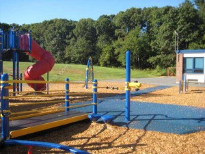 Kennedy Elementary School Franklin MA  - new playground