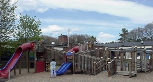 Kennedy Elementary School Franklin MA  - old playground