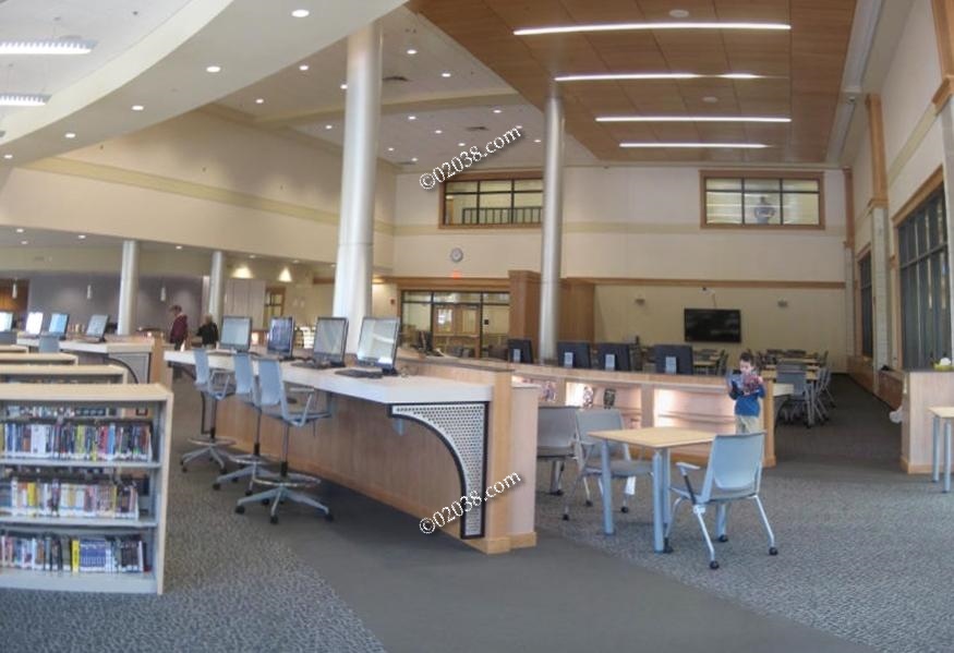 Media Center the hub of new Franklin High School Media Center Franklin
