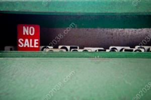 no sale