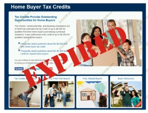 tax credits expired