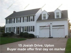 15 Josiah Dr Upton MA - under agreement