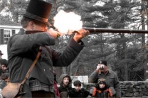 Musket shooting match Sturbridge MA