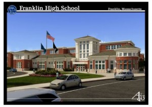 New Franklin MA High School ground breaking 5
