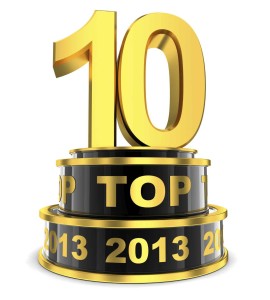 Top 10 of the year (done in 3d)