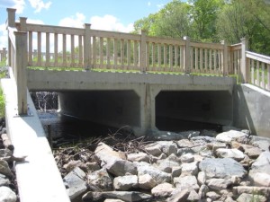 DelCarte Franklin MA - dam spillway